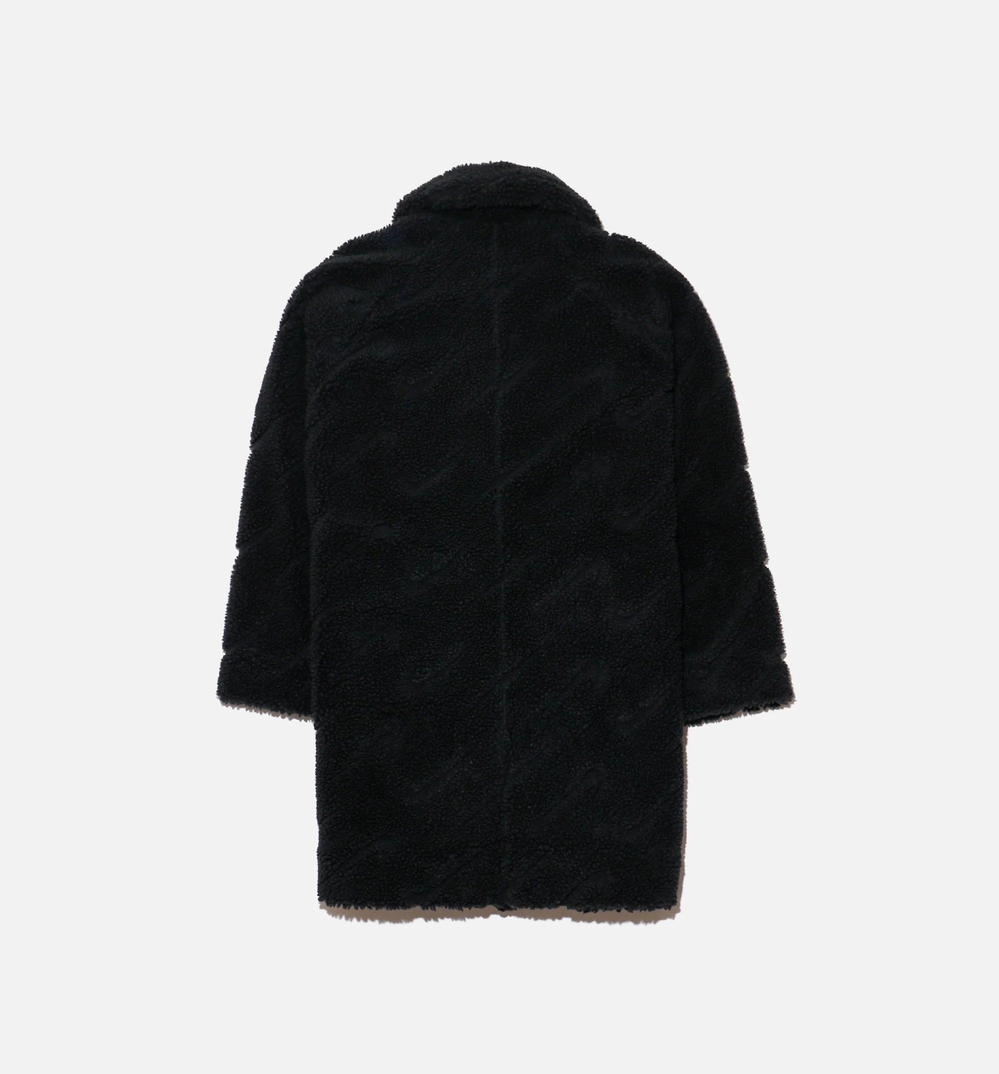 NSW Icon Clash Sherpa Long Jacket Womens Jacket Black