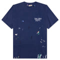 Vintage Logo Painted Tee Navy
