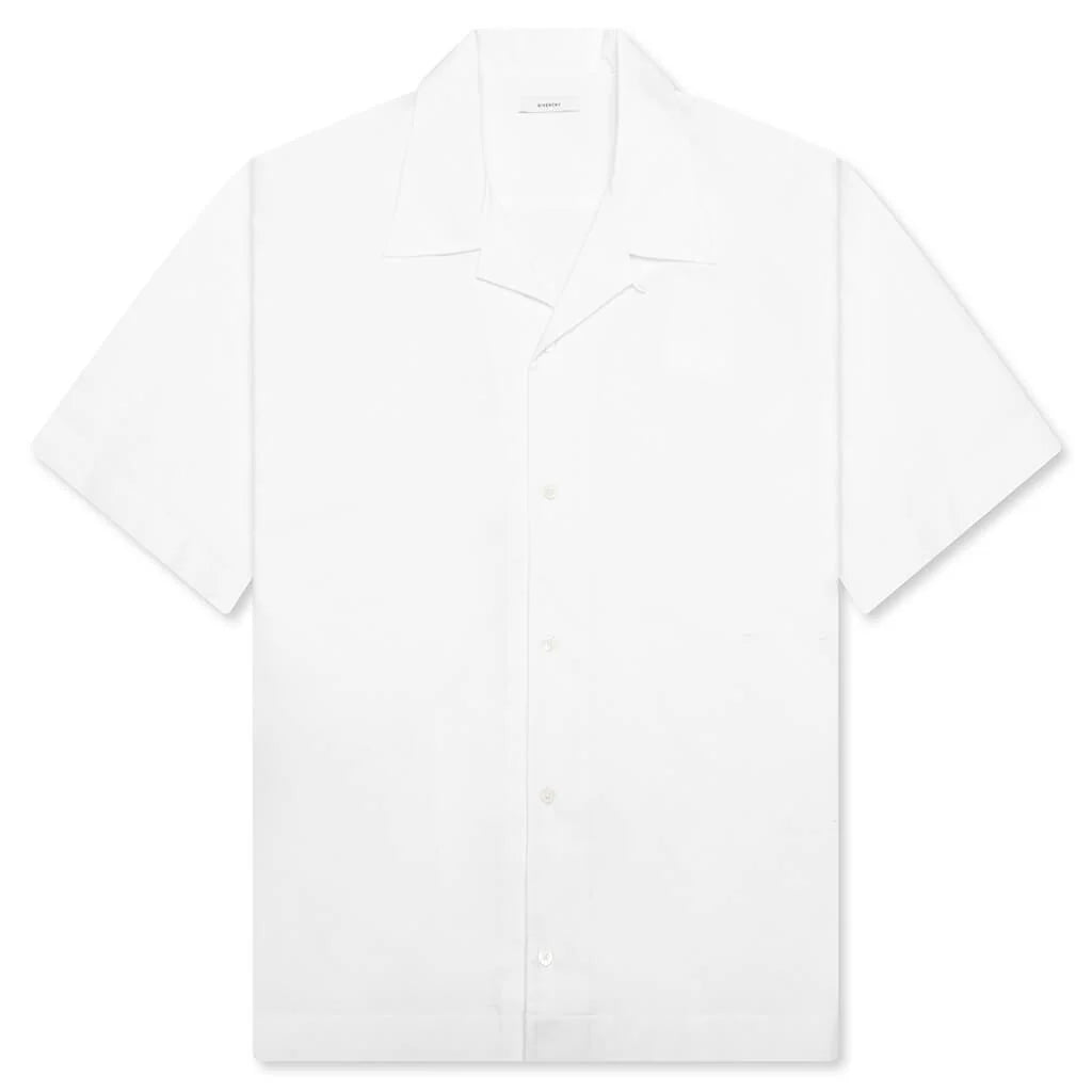Patch Oxford Shirt White