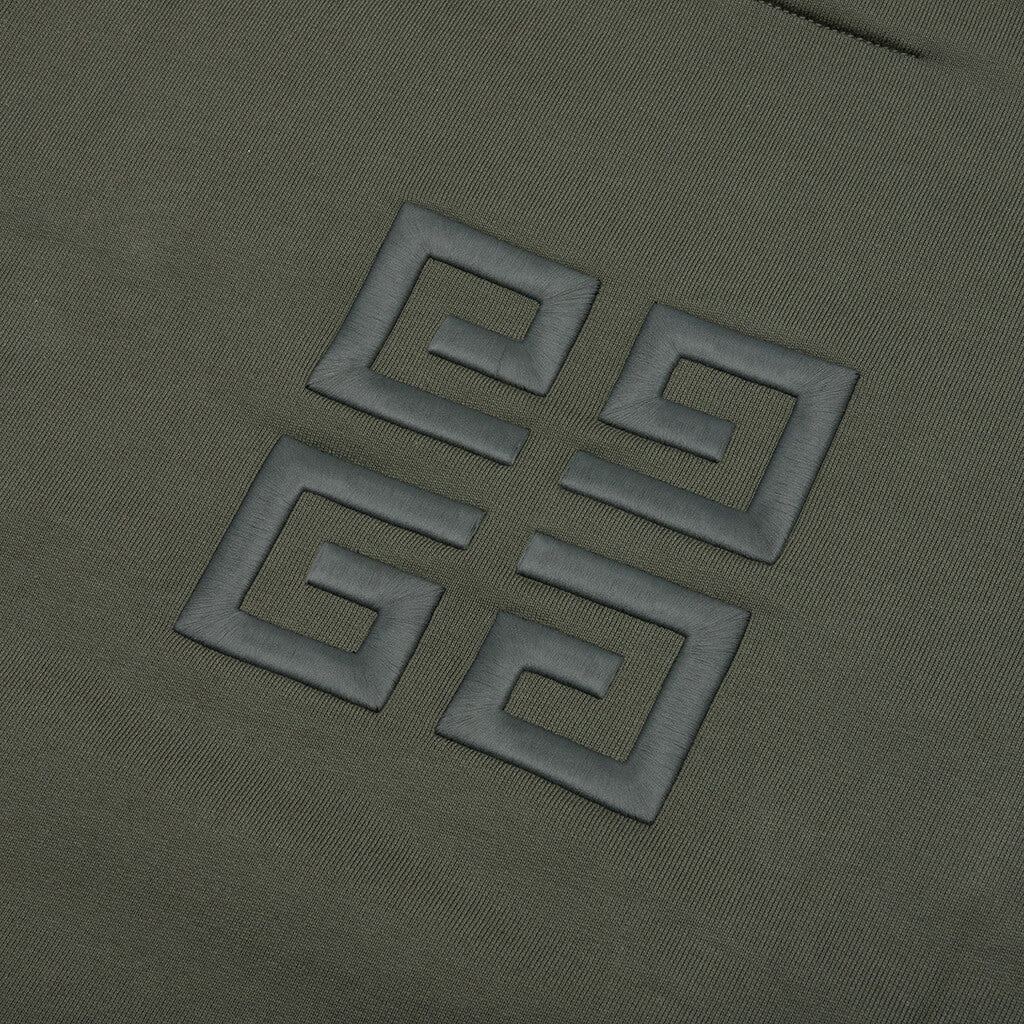 Classic Fit Hoodie Greyish Green