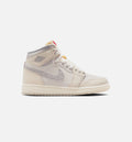 Air Jordan 1 Retro High OG Sail Grade School Lifestyle Shoe Sail University Red Pale Ivory Coconut Milk Phantom