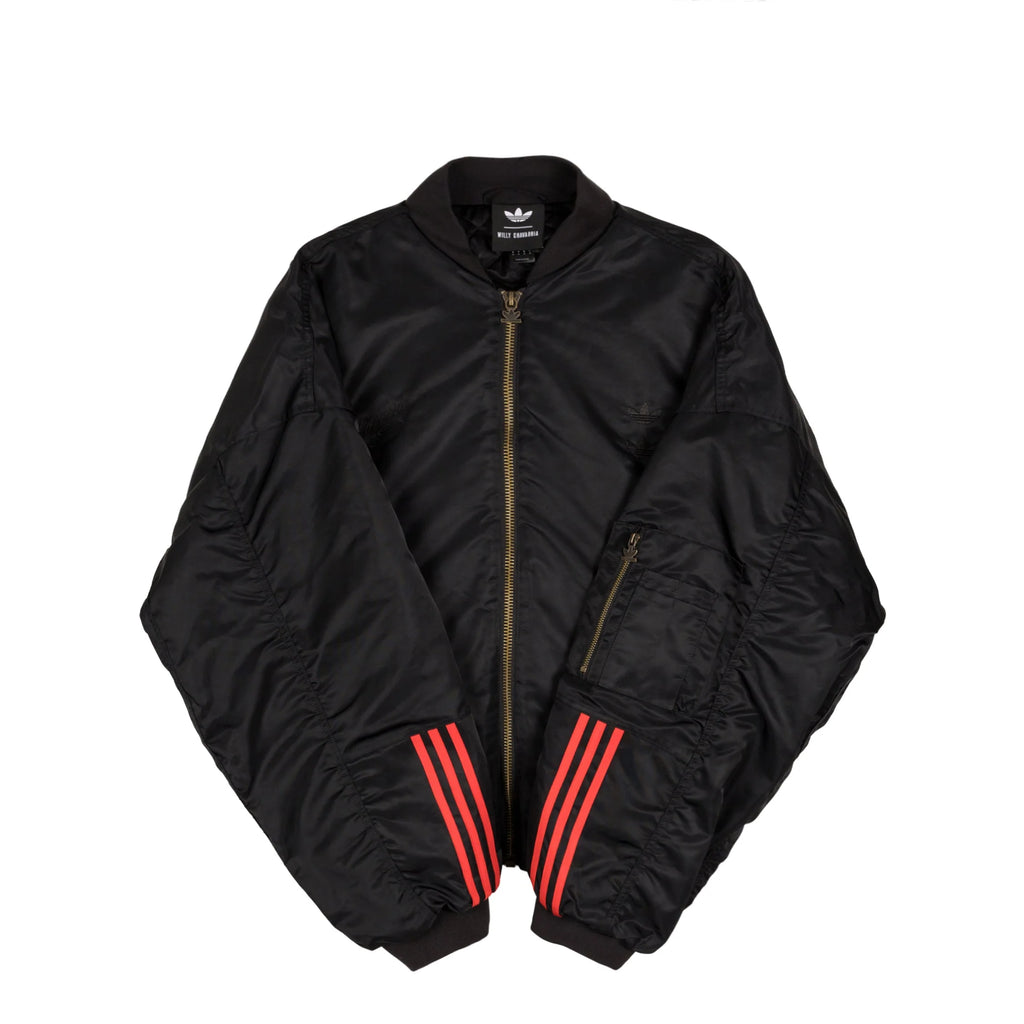 x Willy Chavarria Satin Bomber Jacket