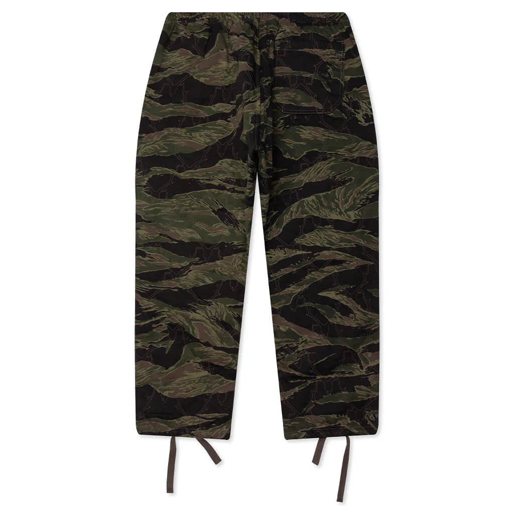 String Slack Pant Skull Quilting Tiger Camo