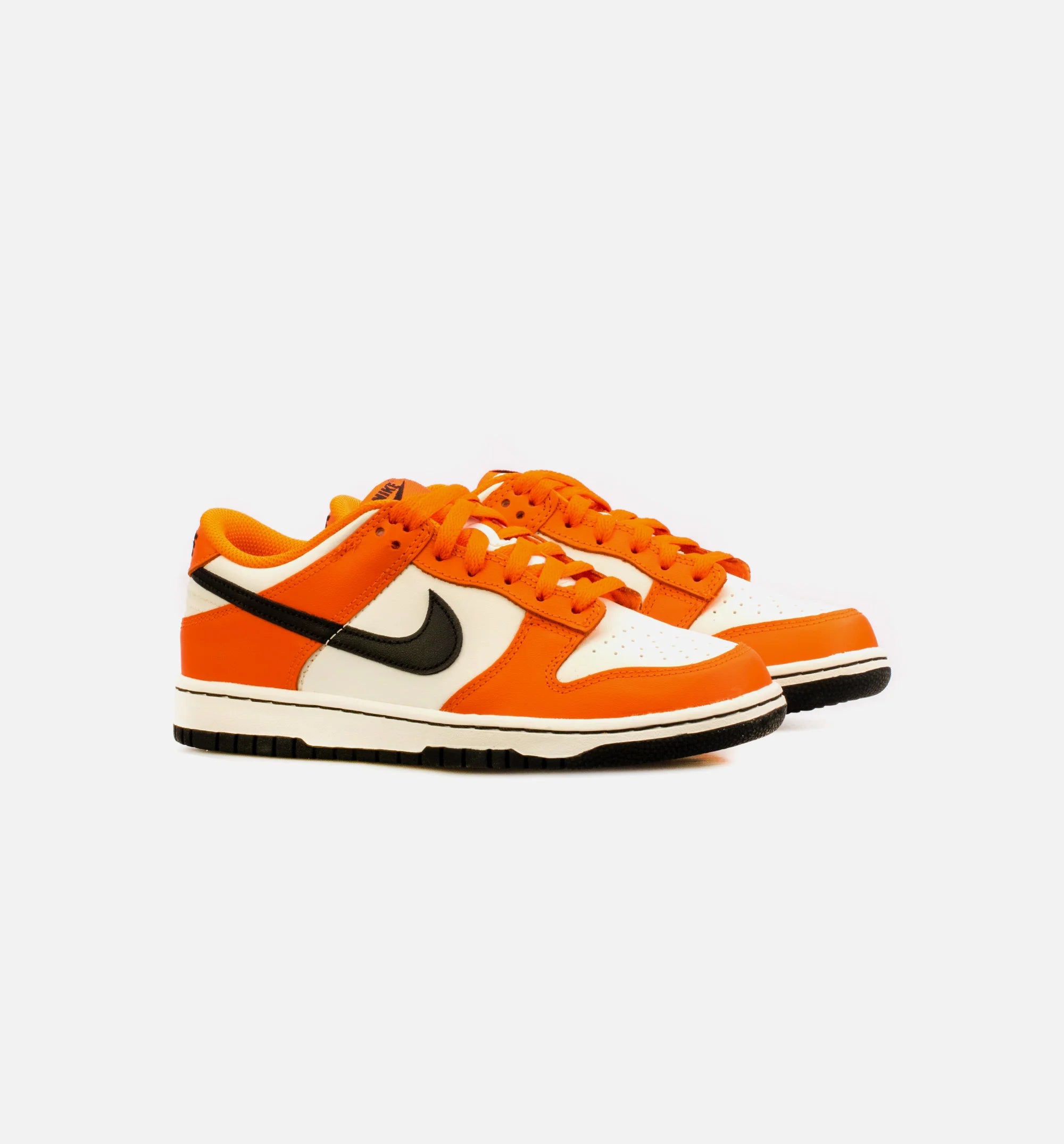 Dunk Low Halloween Grade School Lifestyle Shoe Orange Black Limit One Per Customer
