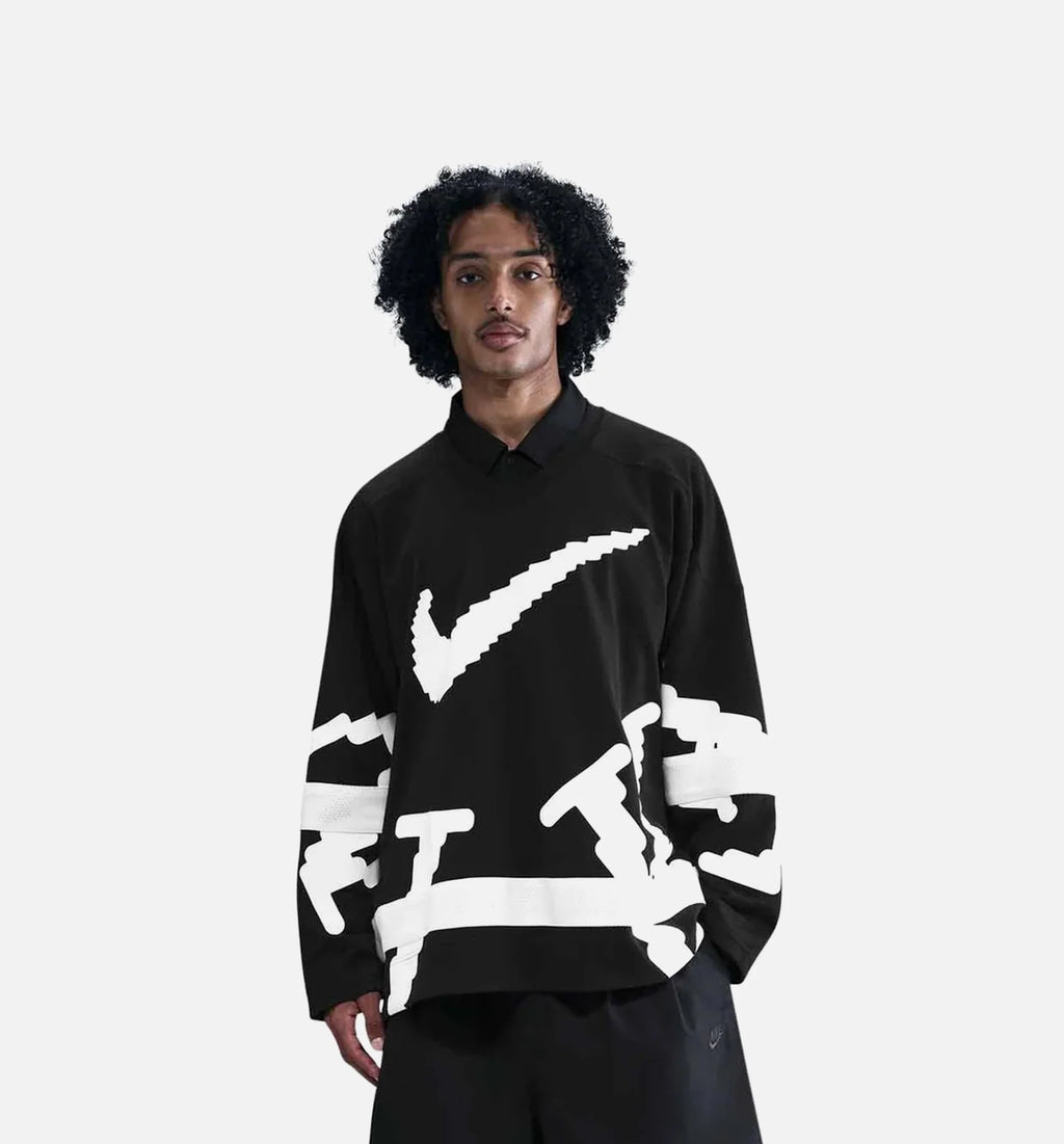 NSW Club Hockey Mens Jersey Black White White