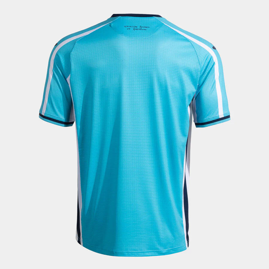 Joma Honduras Away Mens Soccer Jersey 26 Sky Blue White