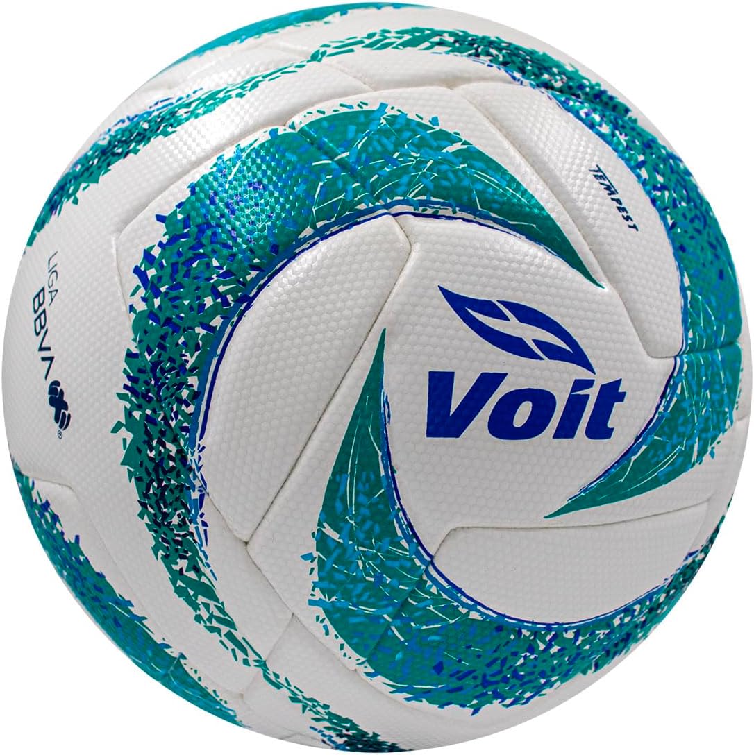 Voit Tempest Fundation Apertura 2023 Match Soccer Ball White Aqua