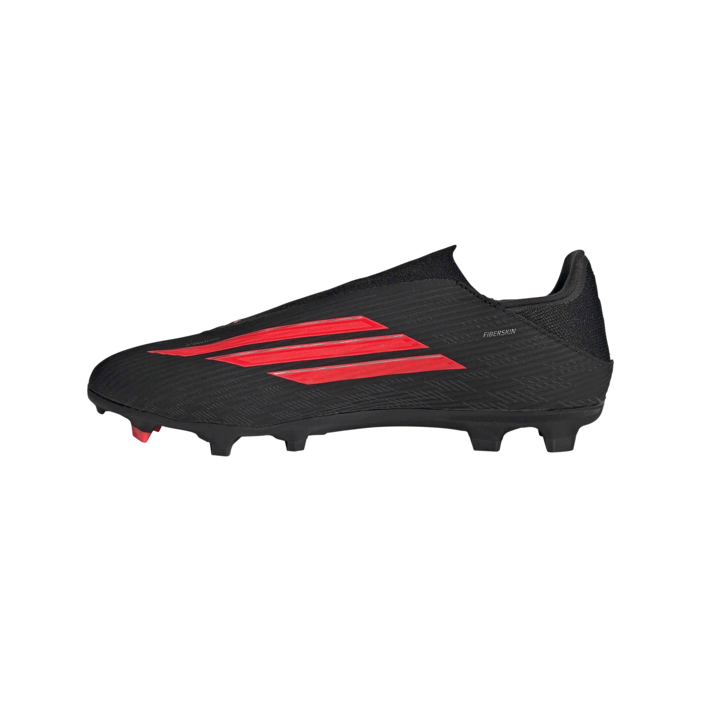 adidas F50 League Laceless FG MG Firm Ground Multi Ground Mens Soccer Cleats Black Red