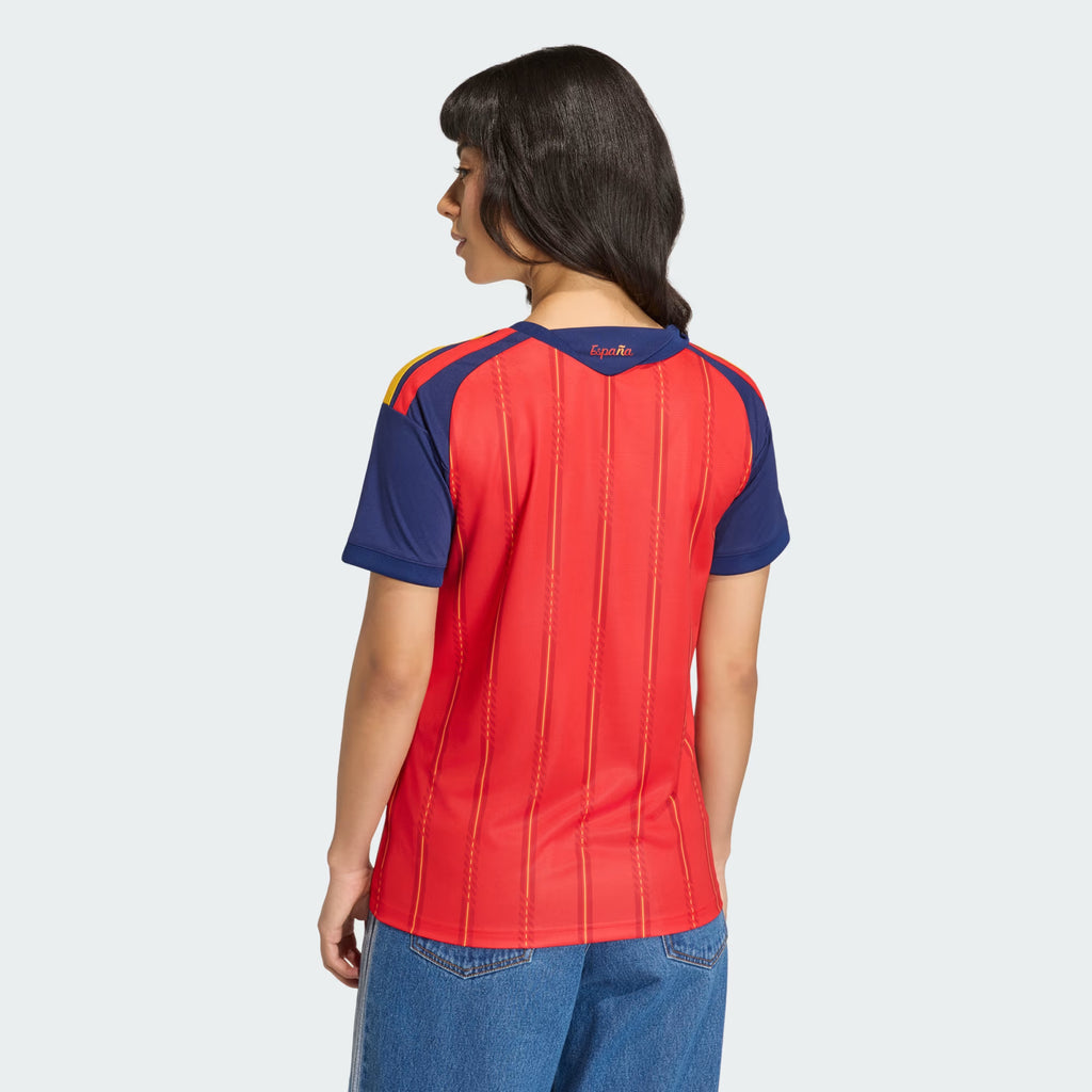 adidas Spain Home Womens Soccer Jersey 26 Red