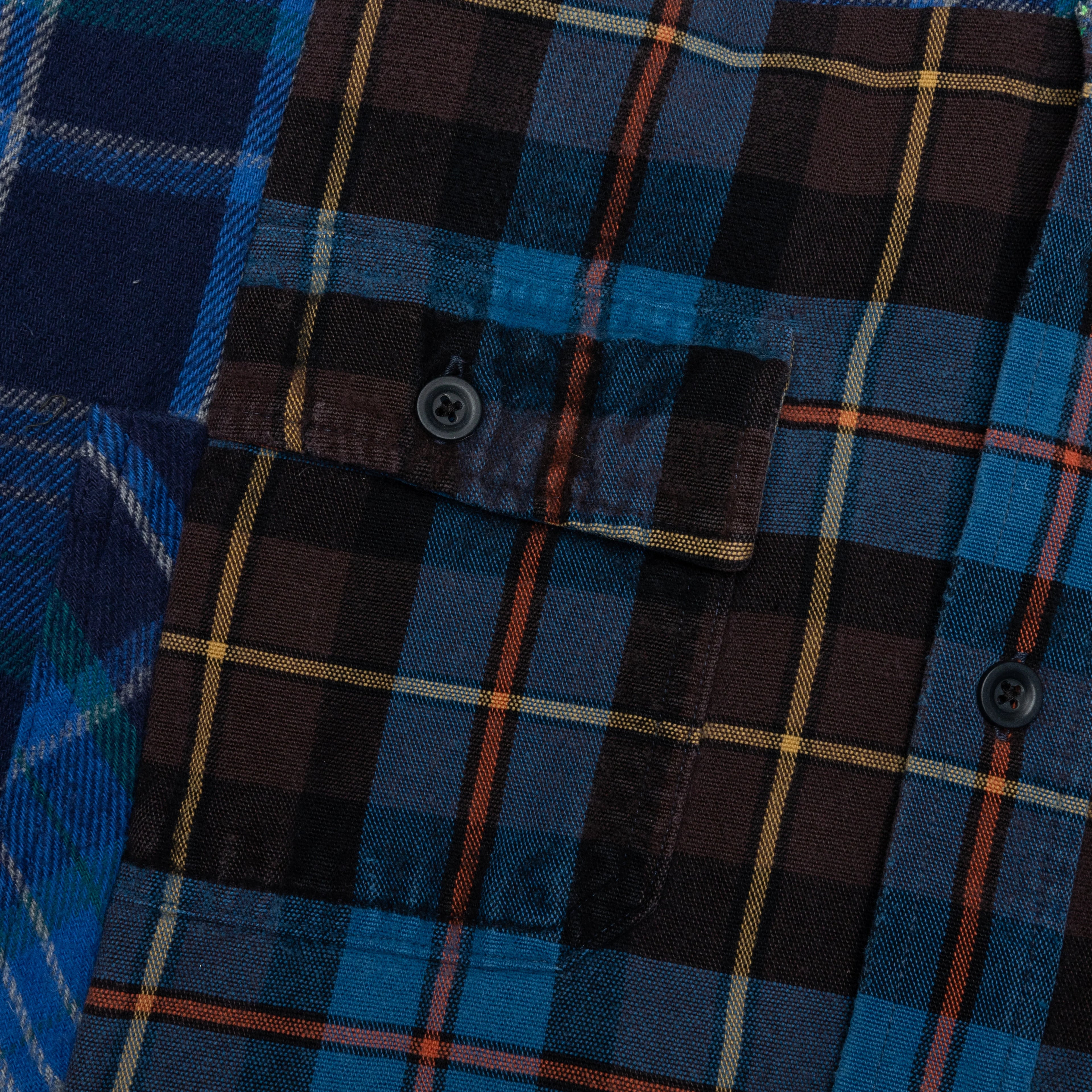 Re Tartan Flannel Shirt Multi
