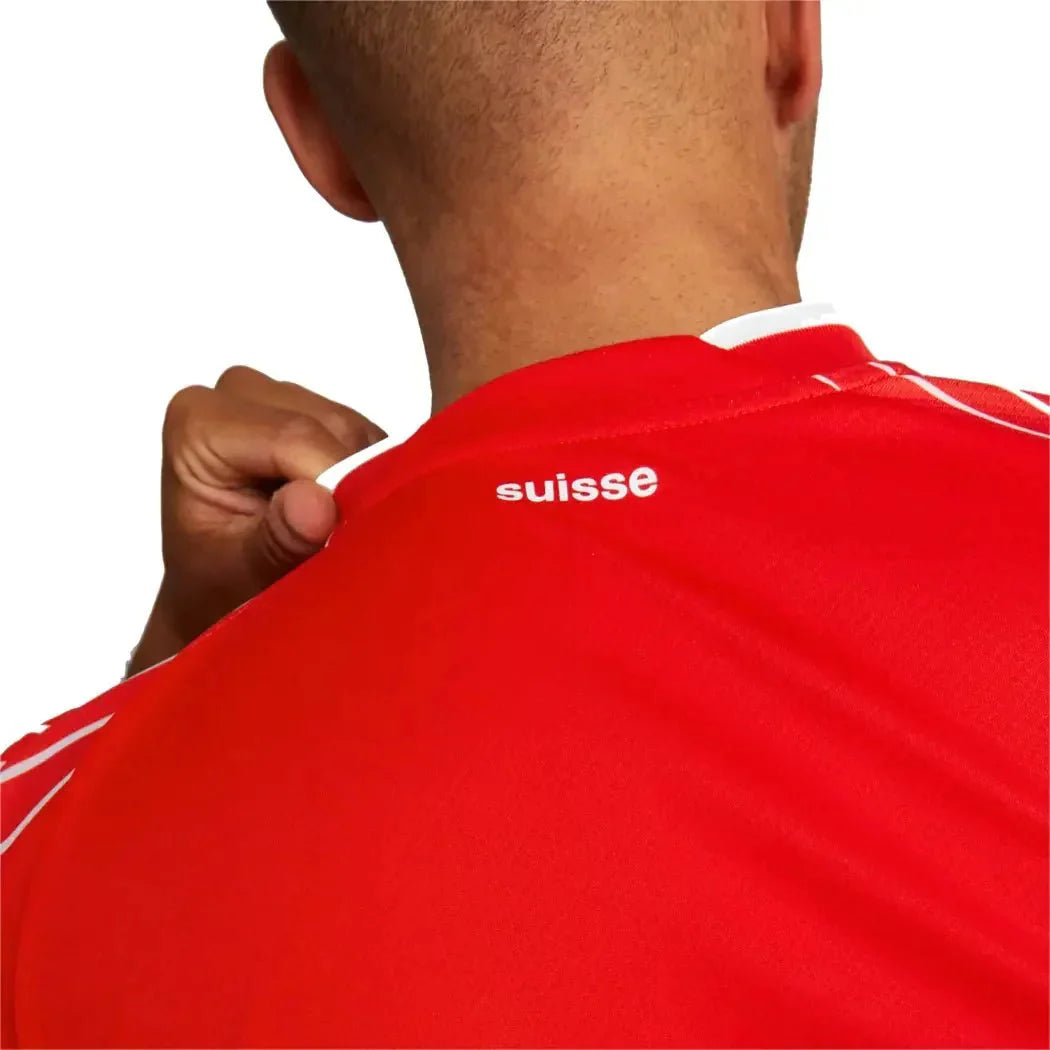 PUMA Mens Switzerland Home Jersey 2022 2023 Red
