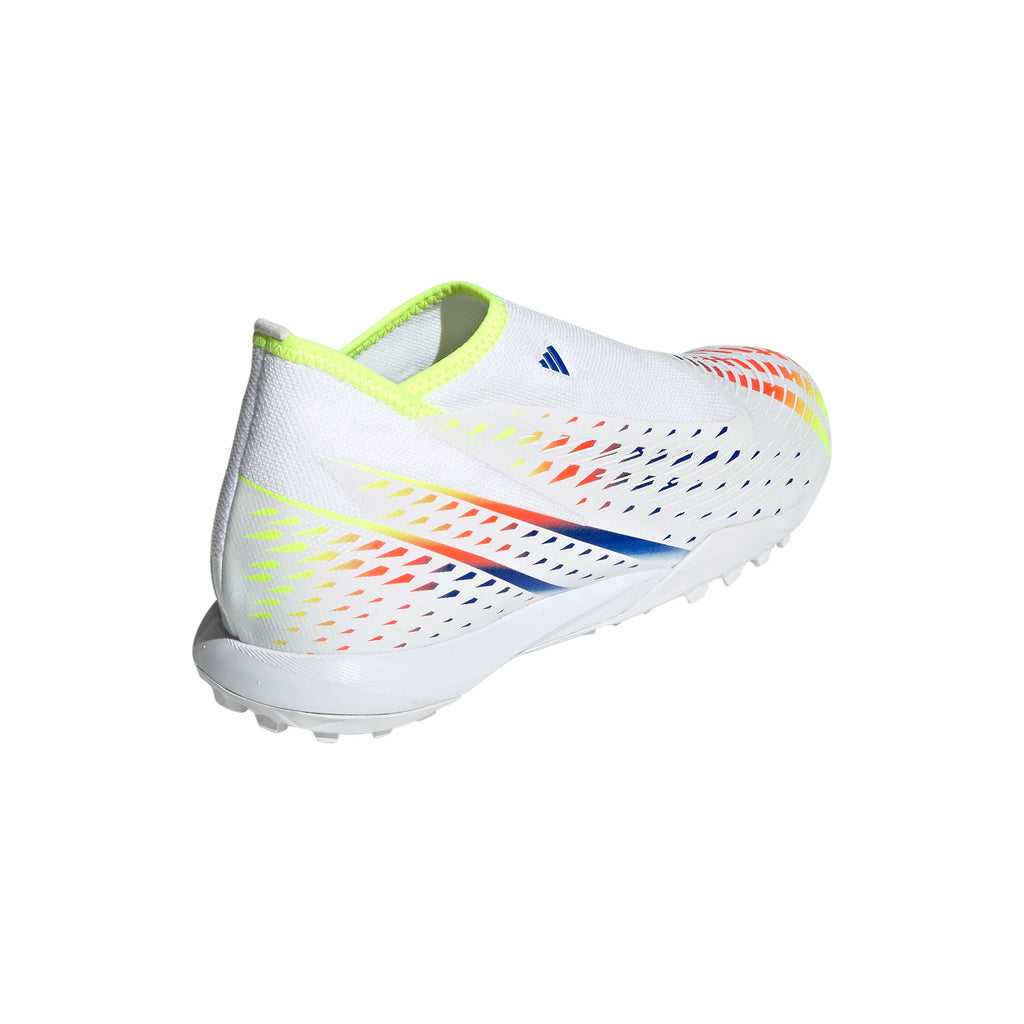 adidas Predator Edge 3 Laceless TF Mens Soccer Cleats White