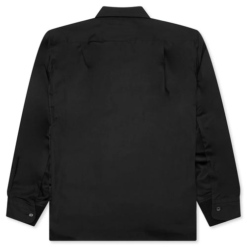 Cotton Poplin Shirt Black