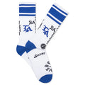 Saint Michael x Born X Raised LA Socks White