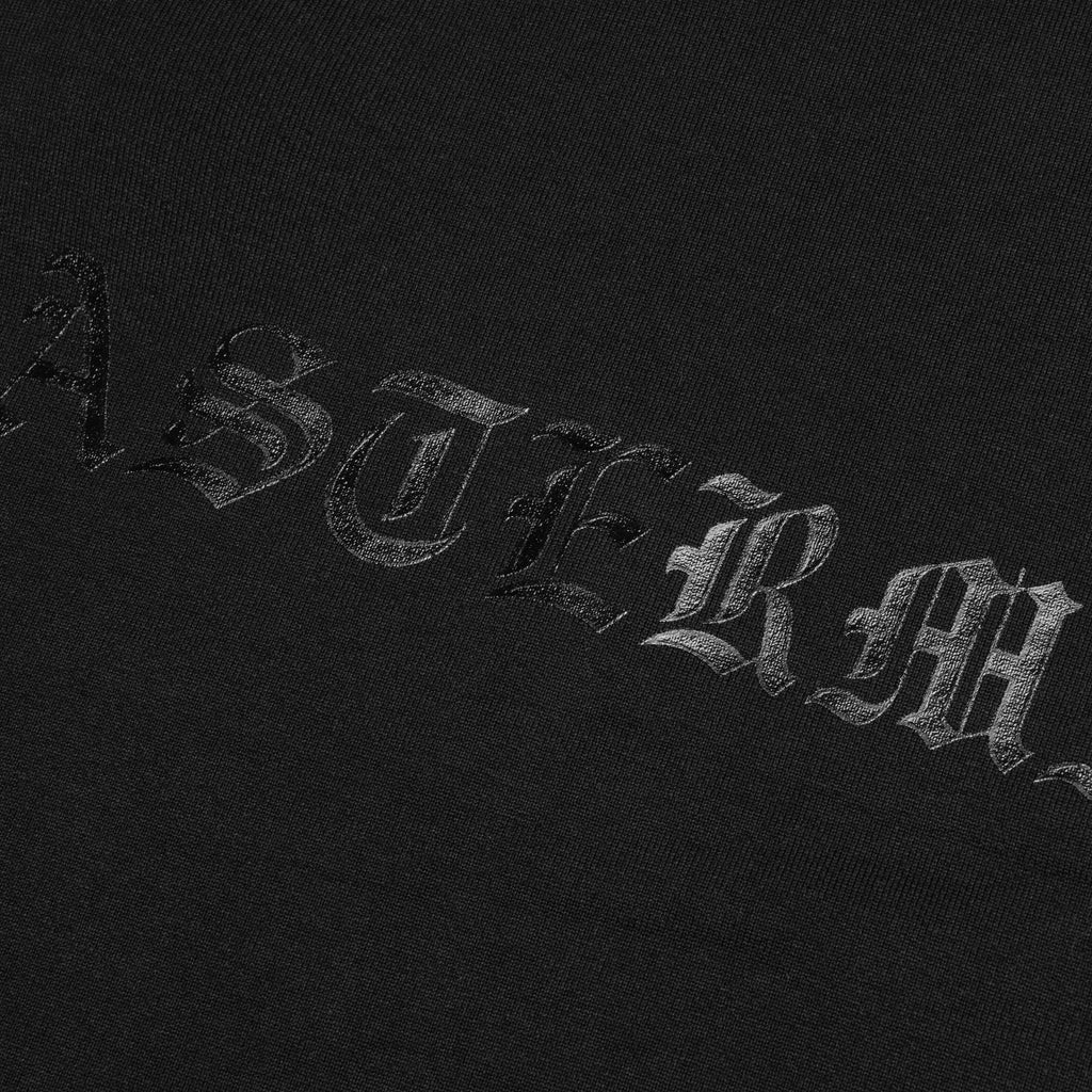 Skull Logo Knit Sweatshirt Black