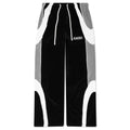 Oversized Panel Track Pant Black