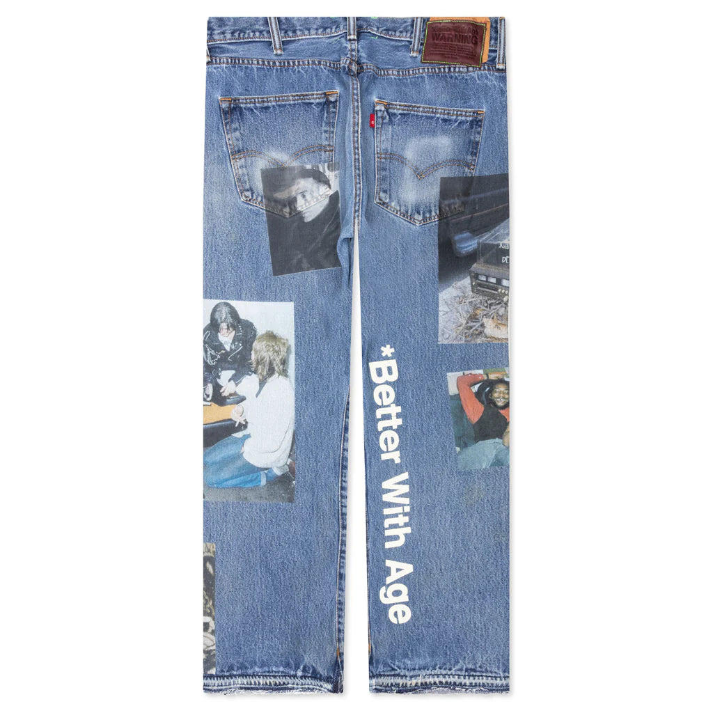 Tabloid Denim Blue