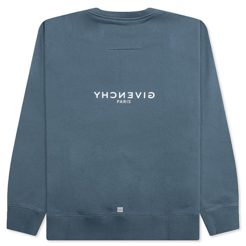 Slim Fit Sweatshirt Military Blue