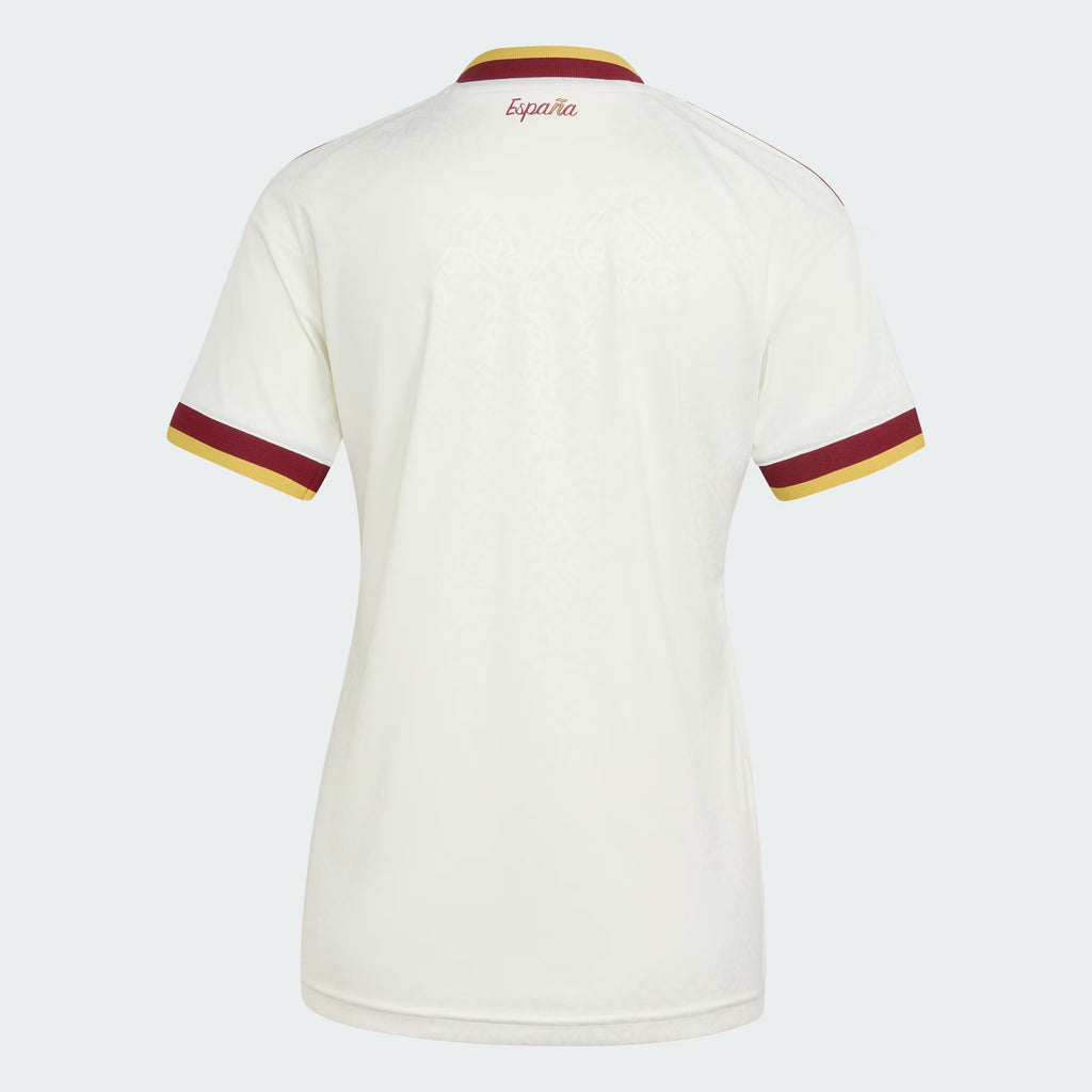 adidas Spain Away Womens Soccer Jersey 2026 White