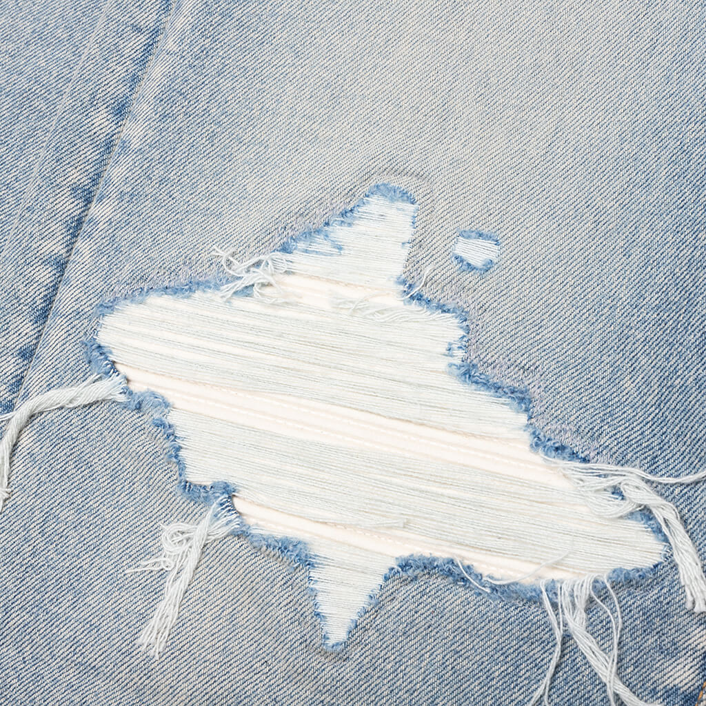 Suede Straight MX1 Jean Antique Indigo