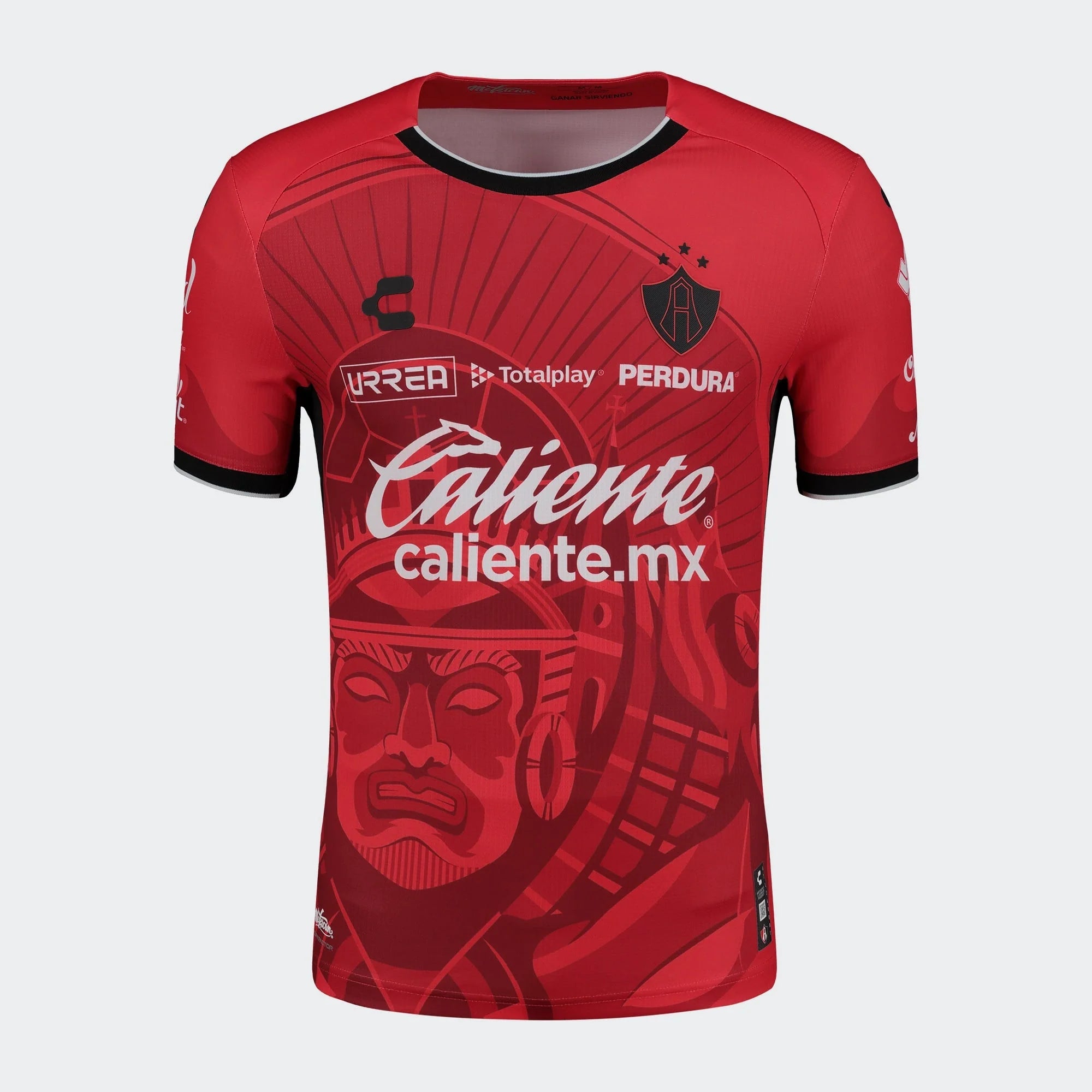 Charly Mens Atlas Third Jersey Authentic 24 25 Red