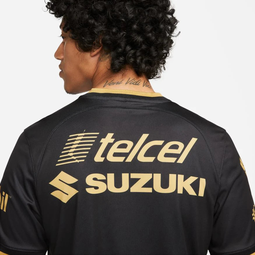 Nike Pumas Third Stadium Jersey 23 Black Truly Gold Truly Gold