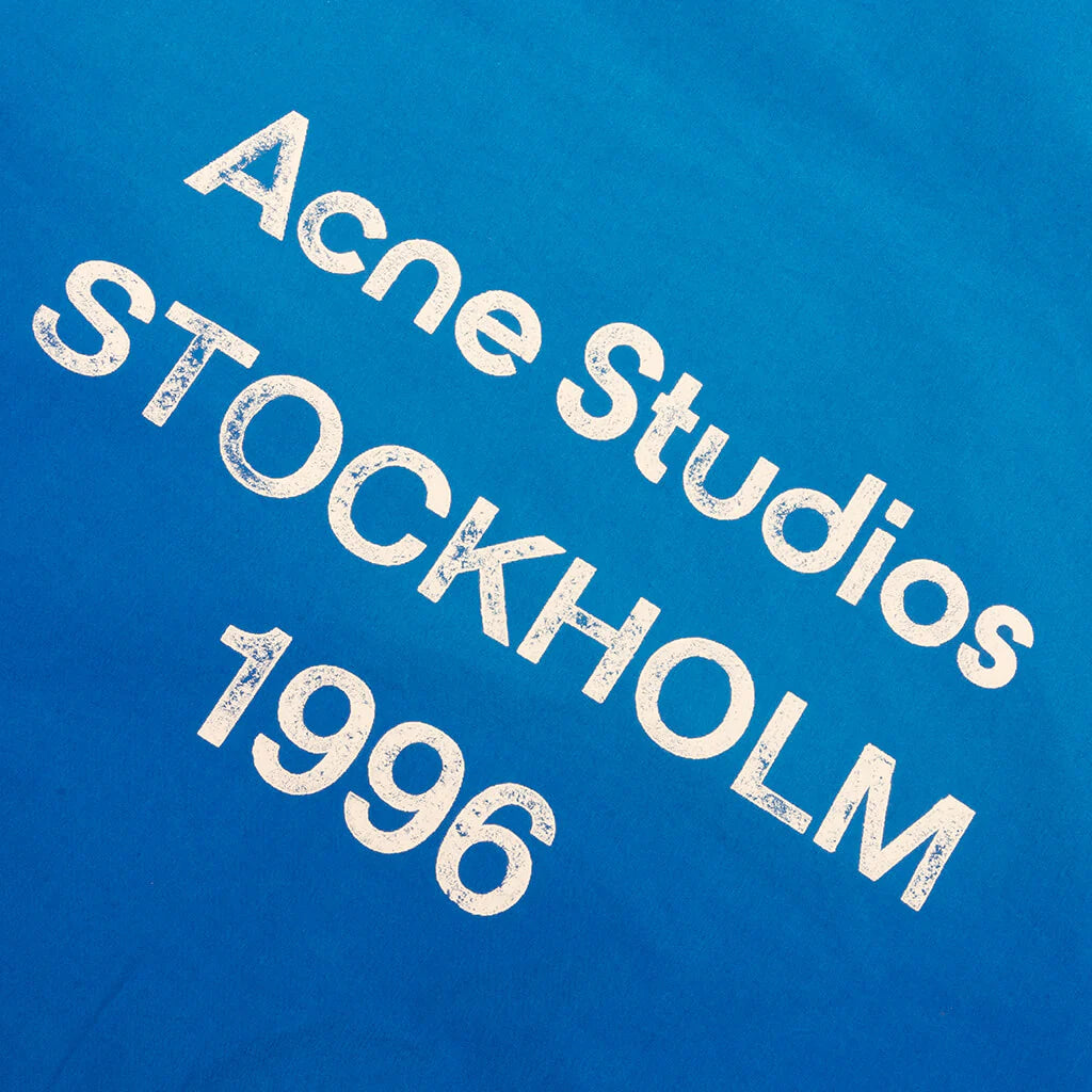Logo Zipper Jacket Bright Blue