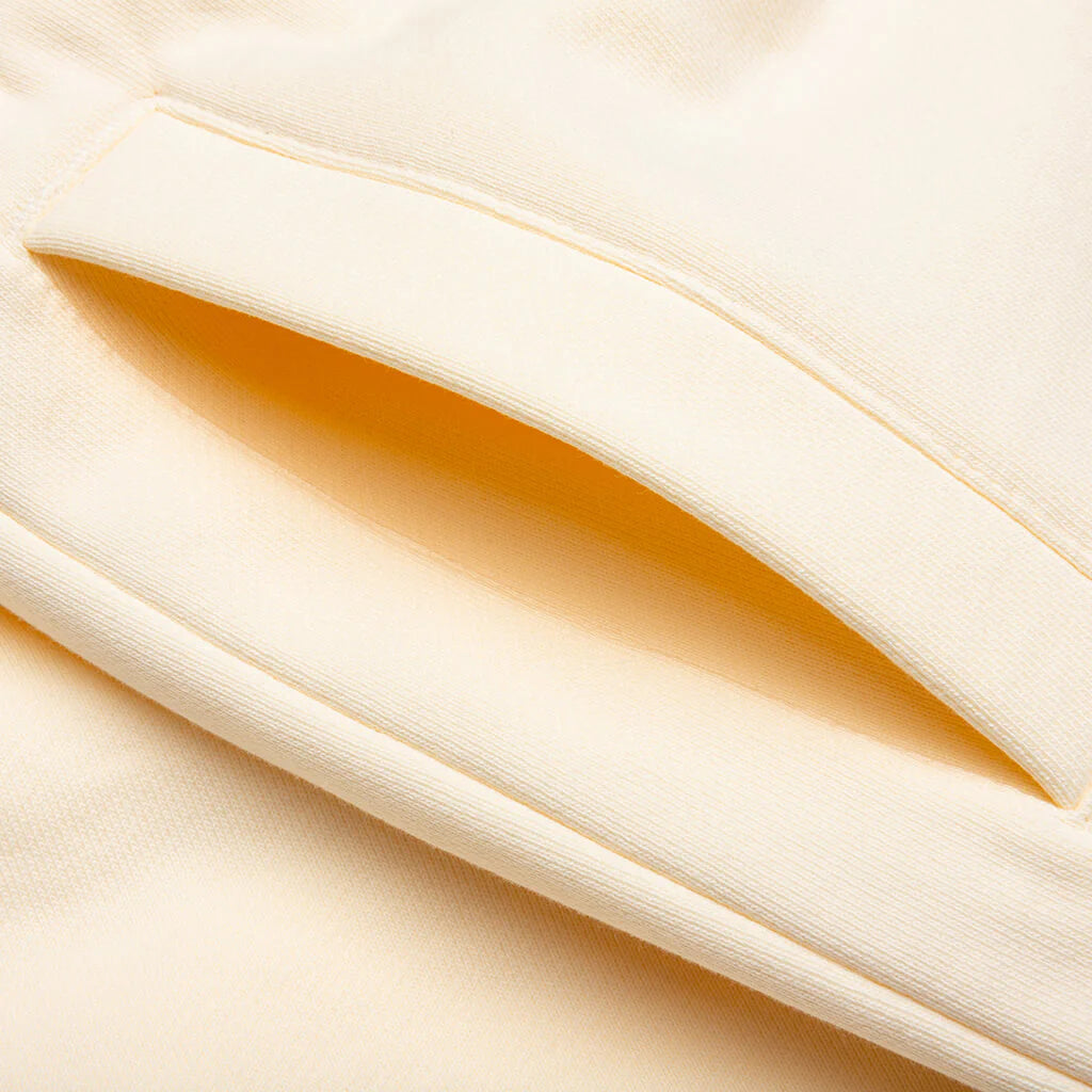 Academy Short Cannoli Cream Gold Flame