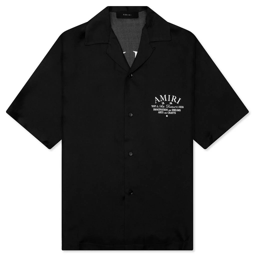 Arts District Silk Shirt Black