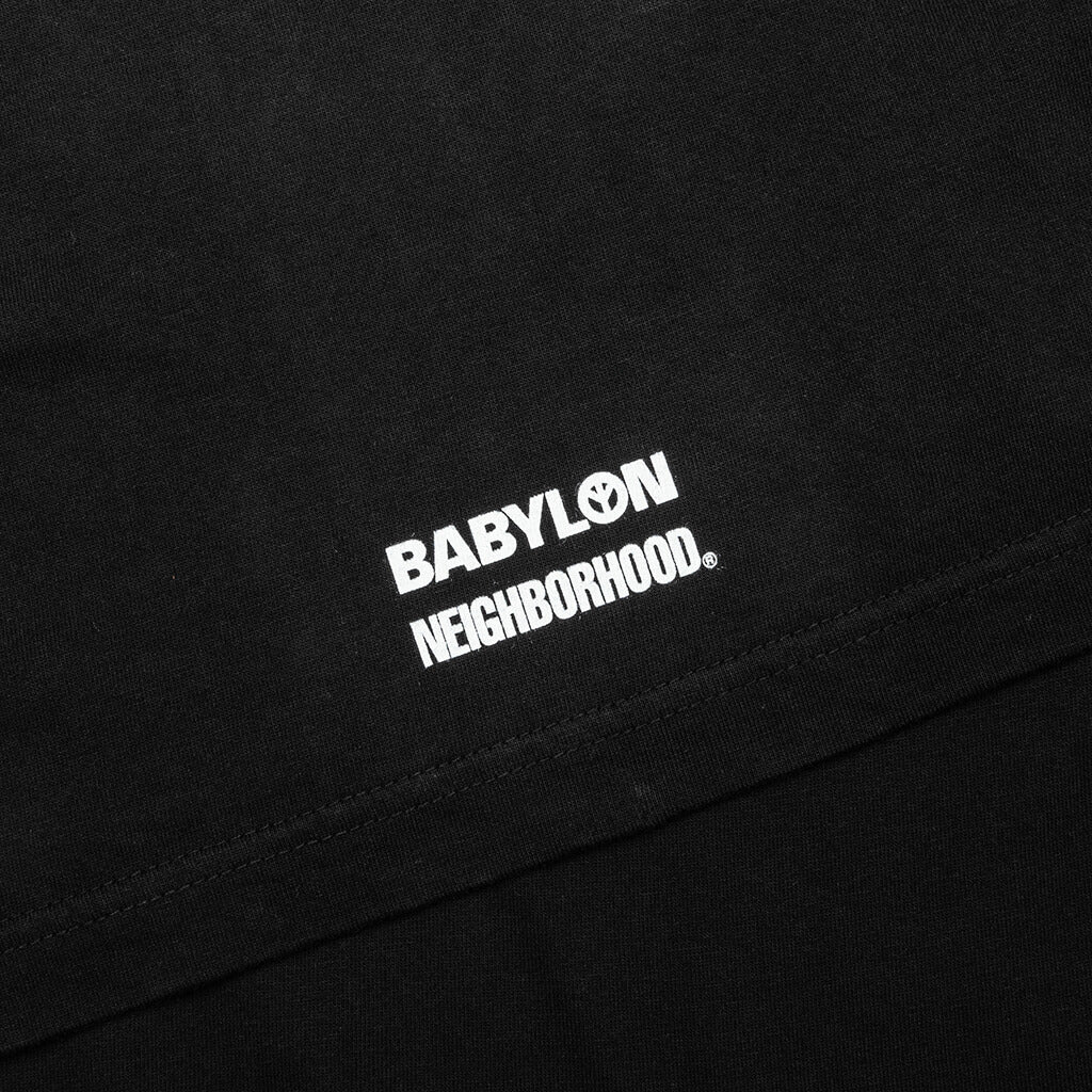Neighborhood x Babylon Tee LS 2 Black