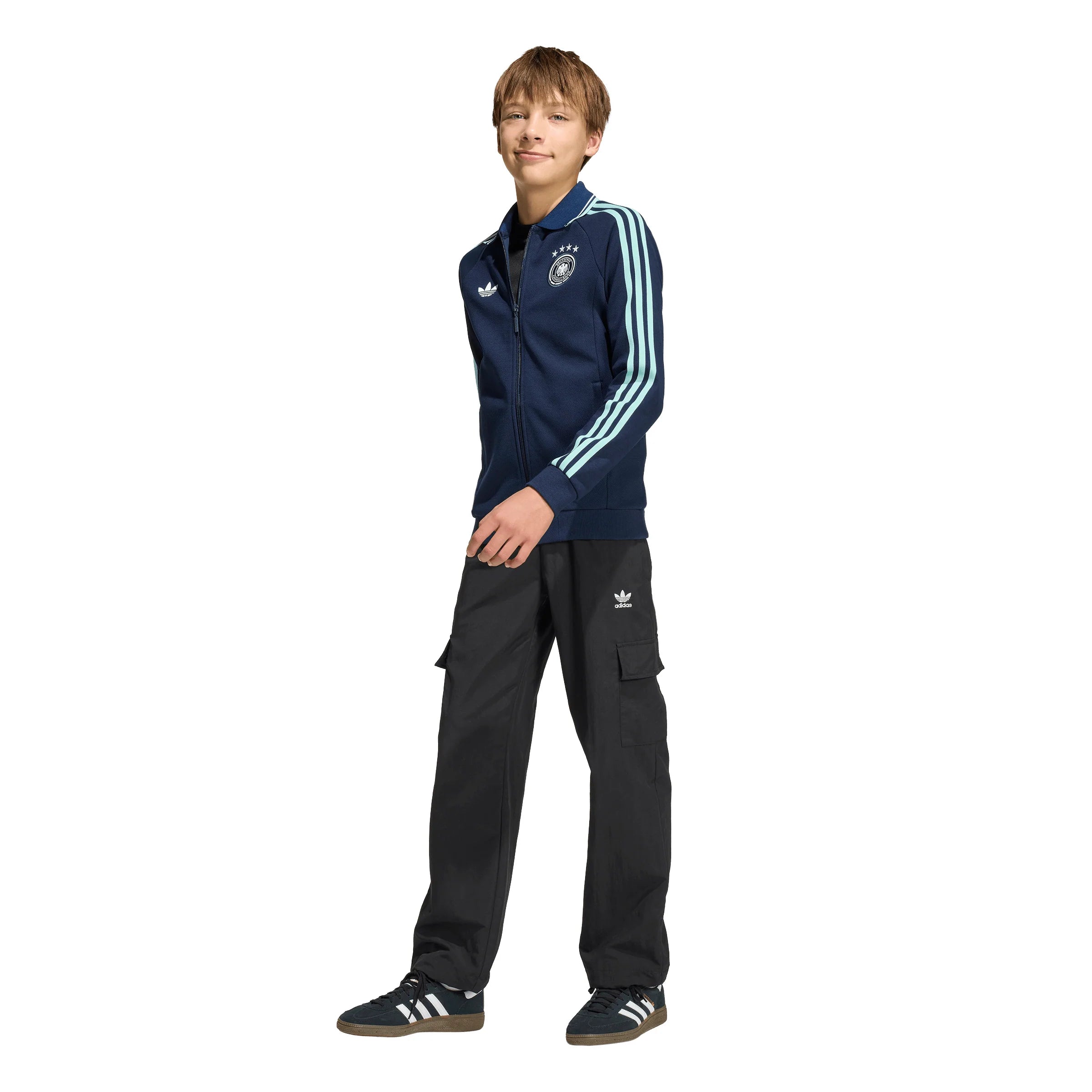 adidas Germany Away Anthem Soccer Jacket Navy