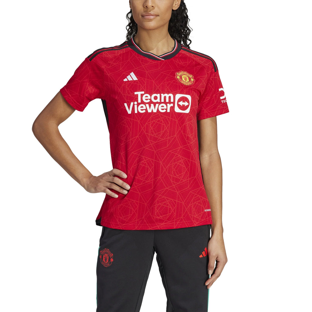 adidas Womens Manchester United Home Jersey 23