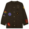 Waxed Cloth Shooting Jacket Brown