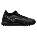 Nike Phantom GT2 Academy DF TF Turf Soccer Cleats Black Smoke Grey White