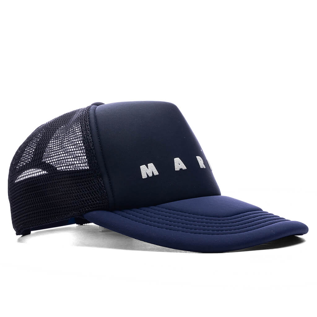 Hat 3D Logo Trucker Hat Black