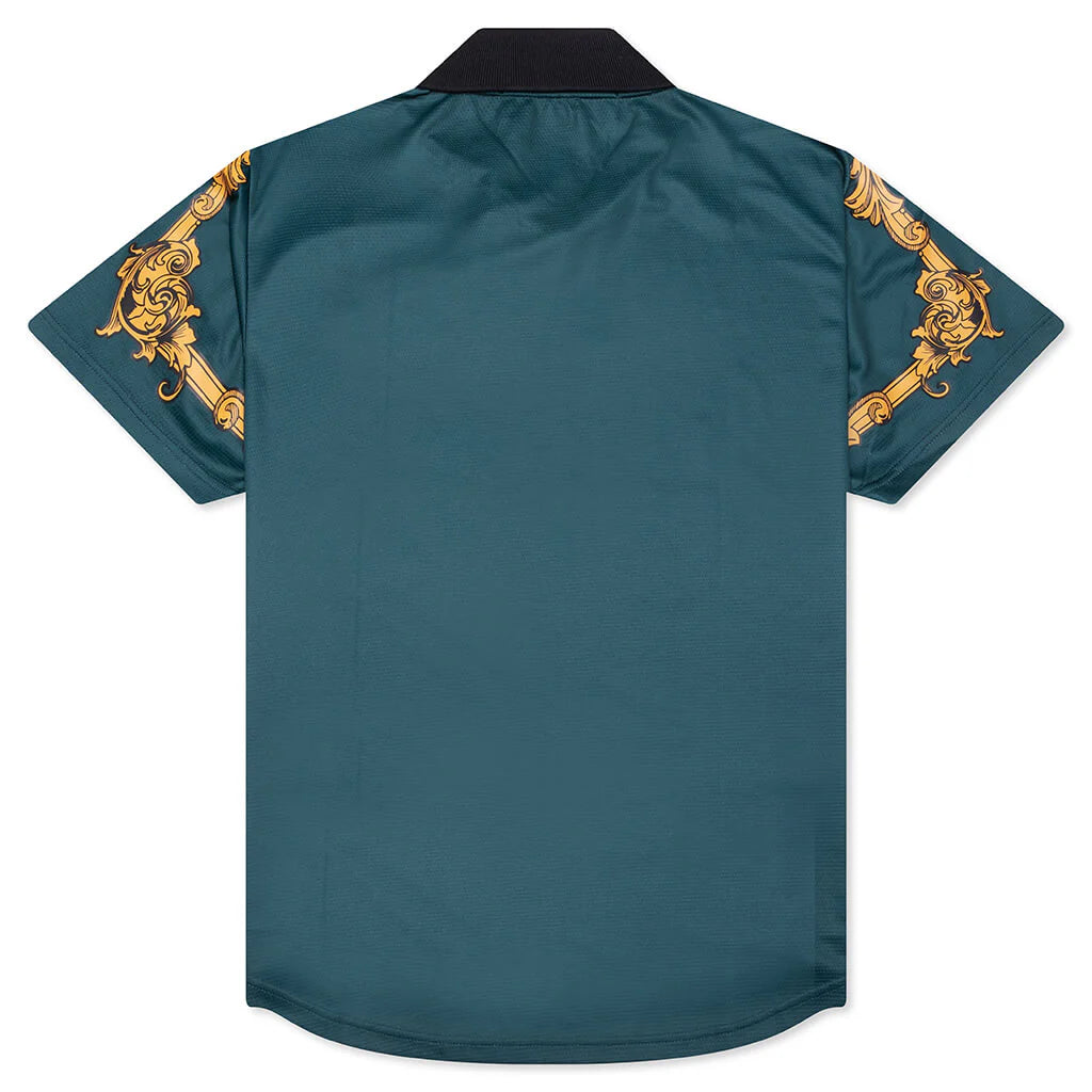 Carlo Soccer Jersey Dark Green