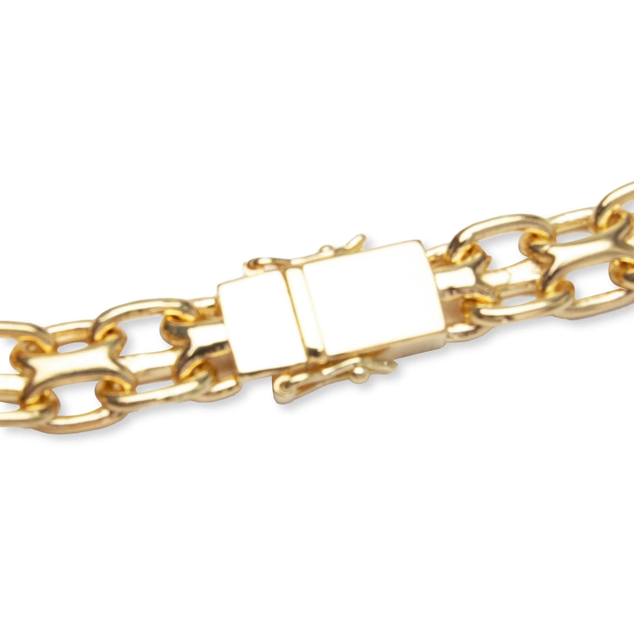 Vintage Bracelet Gold S925 Sterling Silver with 18K Gold Plating