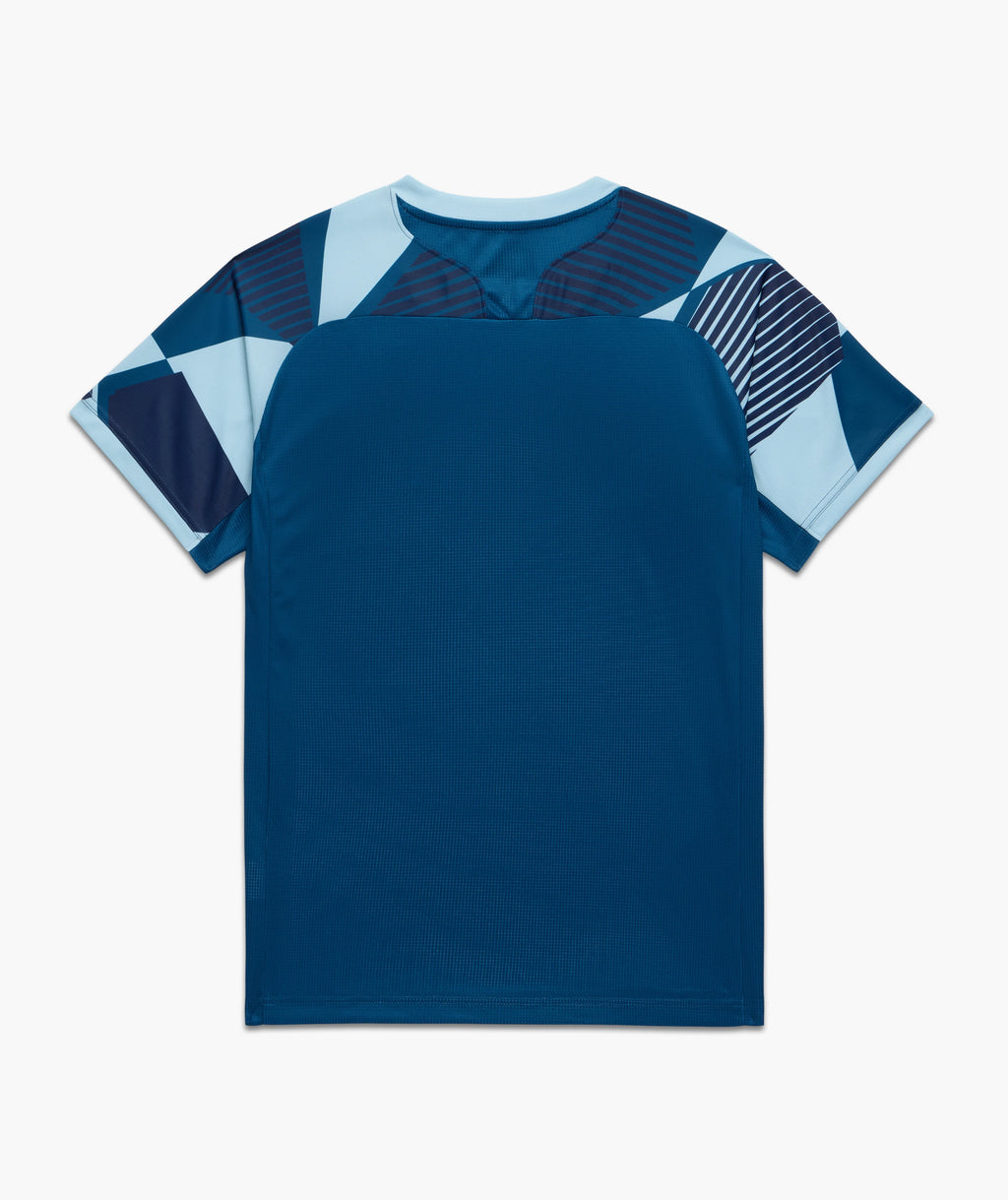 ALL ENGLAND GEO PATTERN CREW NECK SHIRT