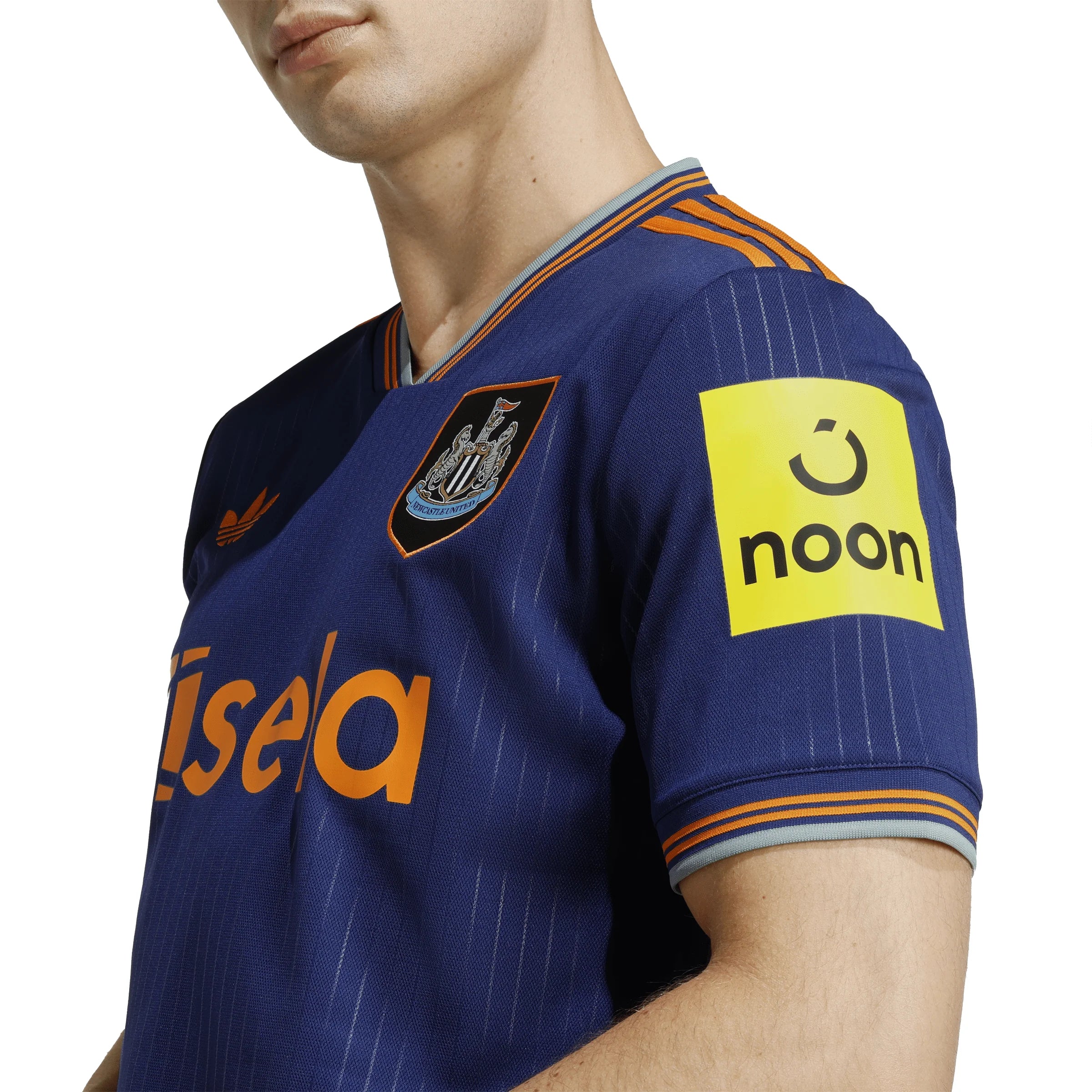 adidas Mens Newcastle United FC Third Jersey 25 26 Blue