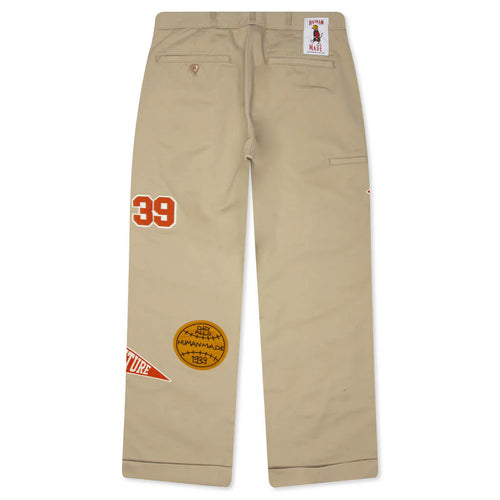 College Pants Beige
