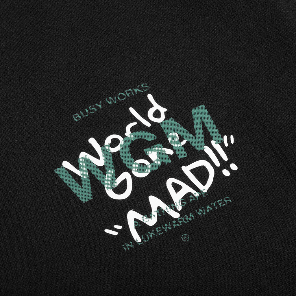 Woodland Camo Wgm Ape Head Tee Black