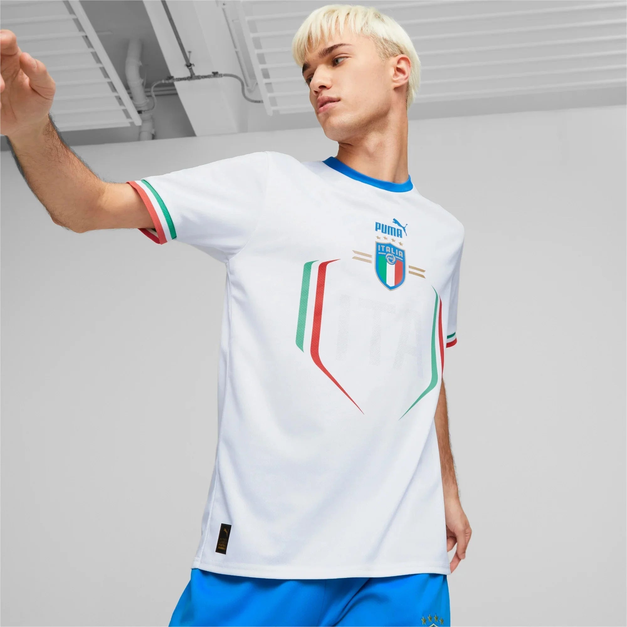 PUMA Mens Italy Away Jersey 22
