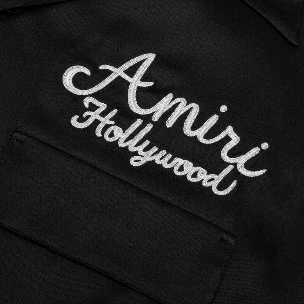 Amiri Dragon Camp Shirt Black