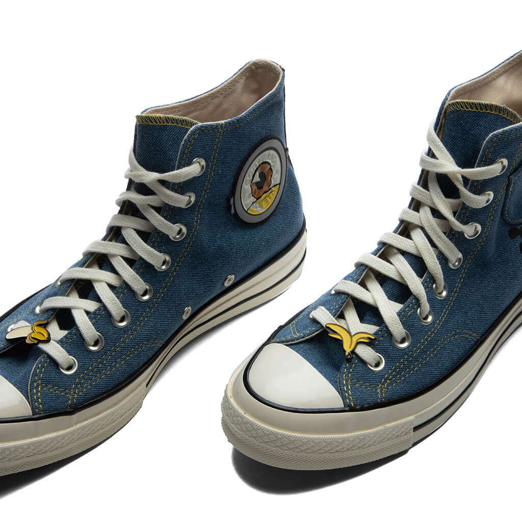 Converse x Minions Chuck 70 Hi Blue Egret Black