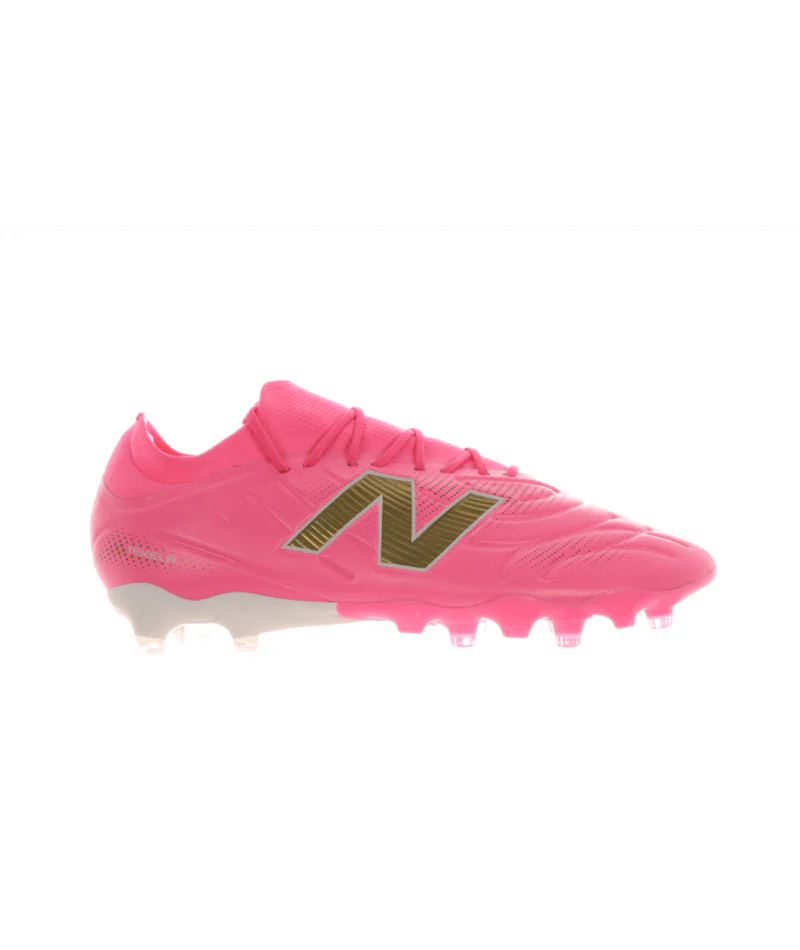 New Balance Tekela Team Low Laced V5 FG Firm Ground Mens Soccer Cleats Pink Heat