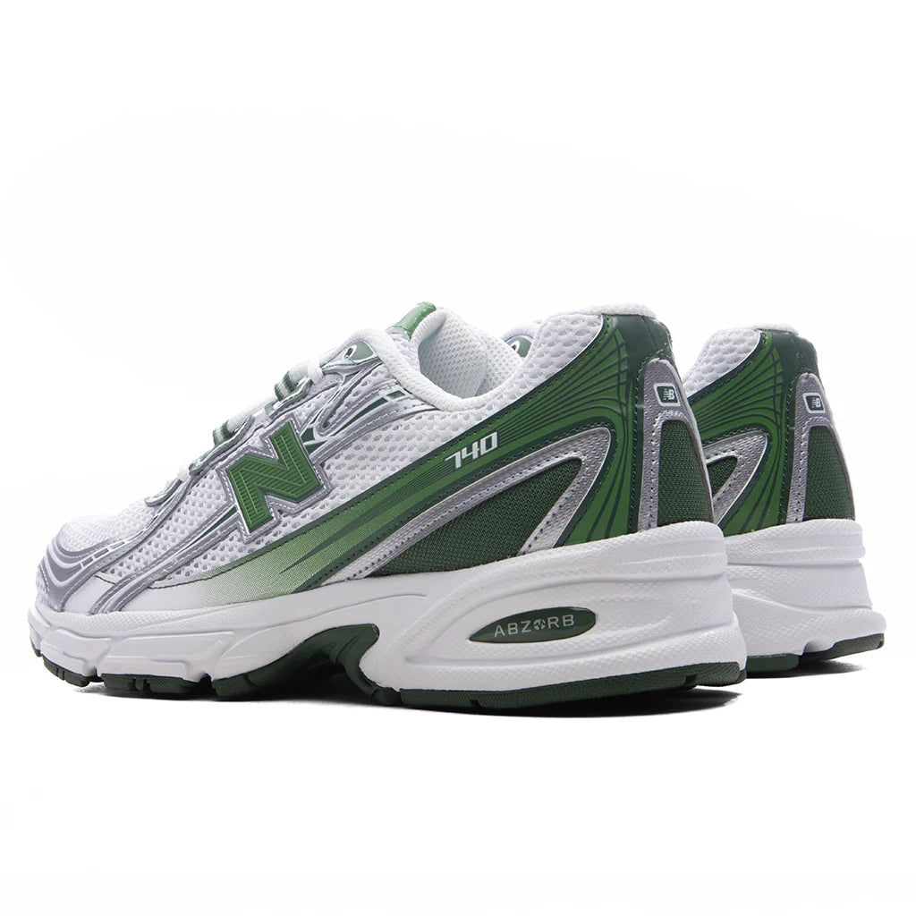 740 White Alpine Green Silver Metallic
