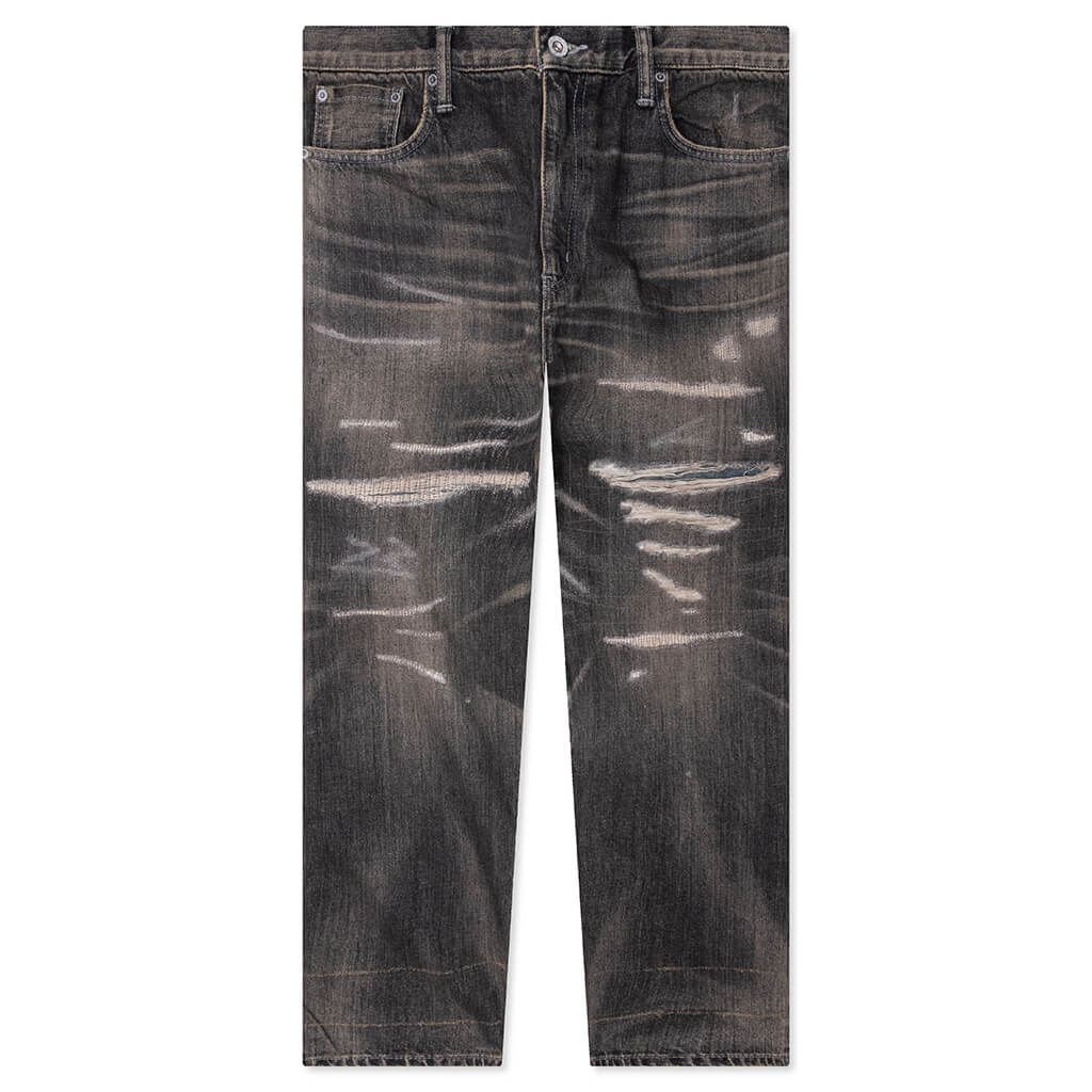 Savage Denim DP Basic Pants Black