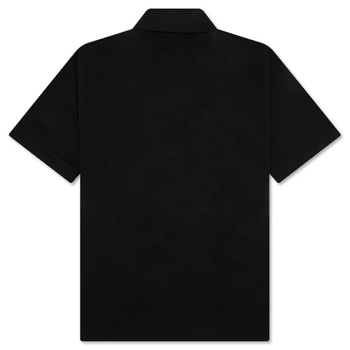 Classic Fit Polo w Branding Black