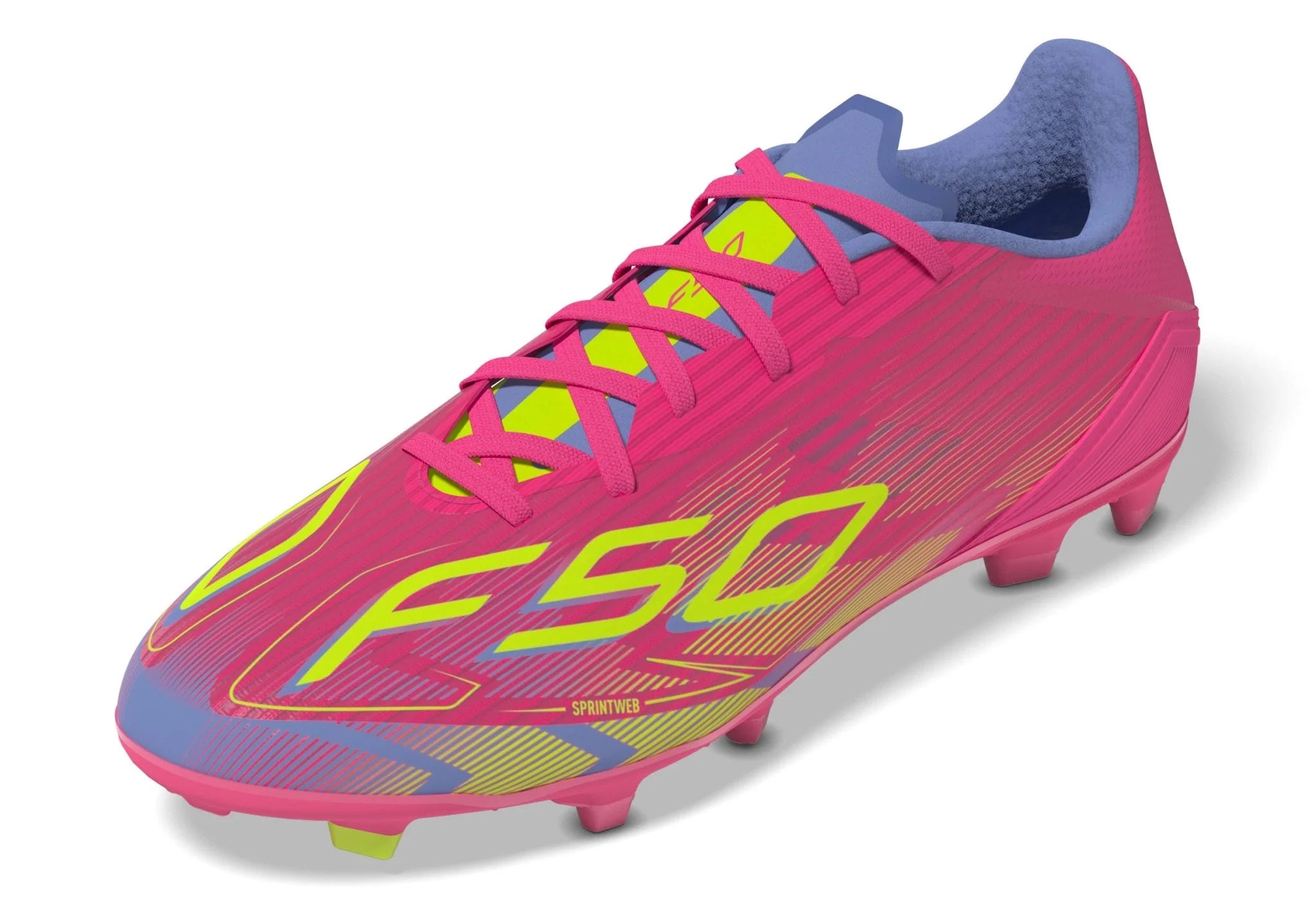 adidas F50 League FG MG Firm Multi Ground Boots Pink