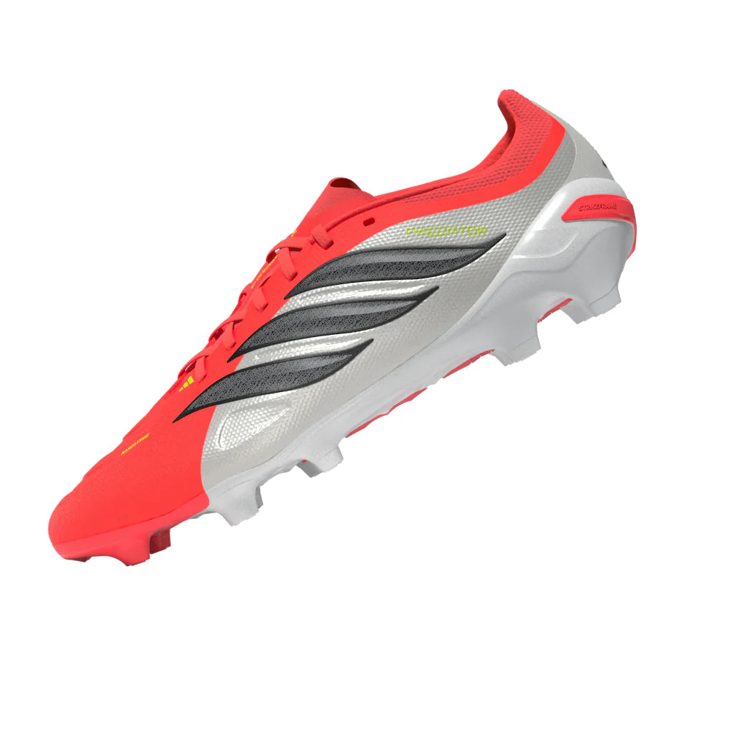 adidas Predator League FG Firm Ground Mens Soccer Cleats Red Black White
